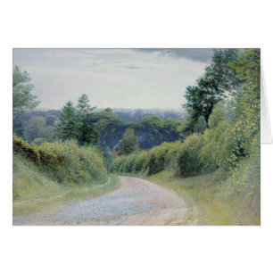 En Warwickshire Lane Hälsningskort