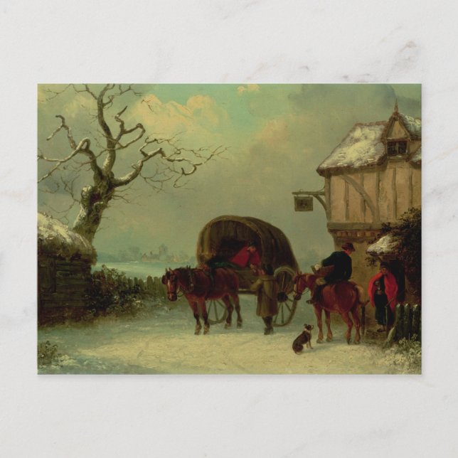 En Wayside Rest - Stoppar vid ingången Vykort (Framsida)