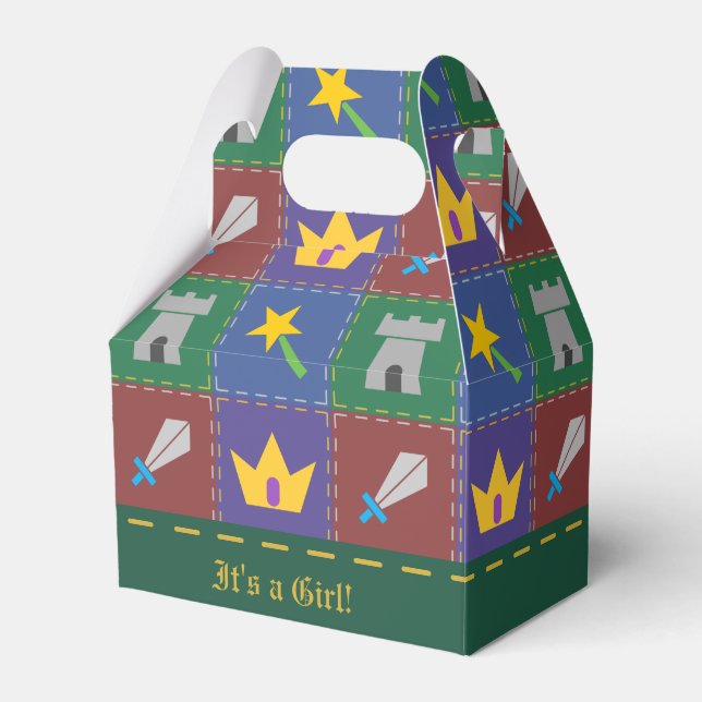 En Weans-mans favoritruta för fantasy Baby Shower Presentaskar (Framsidan Sidan)