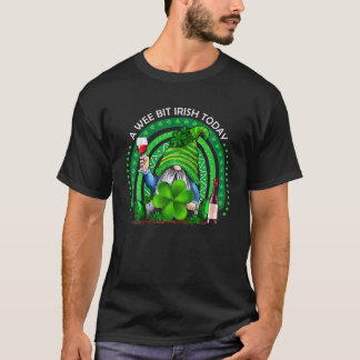 En Webit Irish Today St Patricks Gnome Drink Vin T Shirt