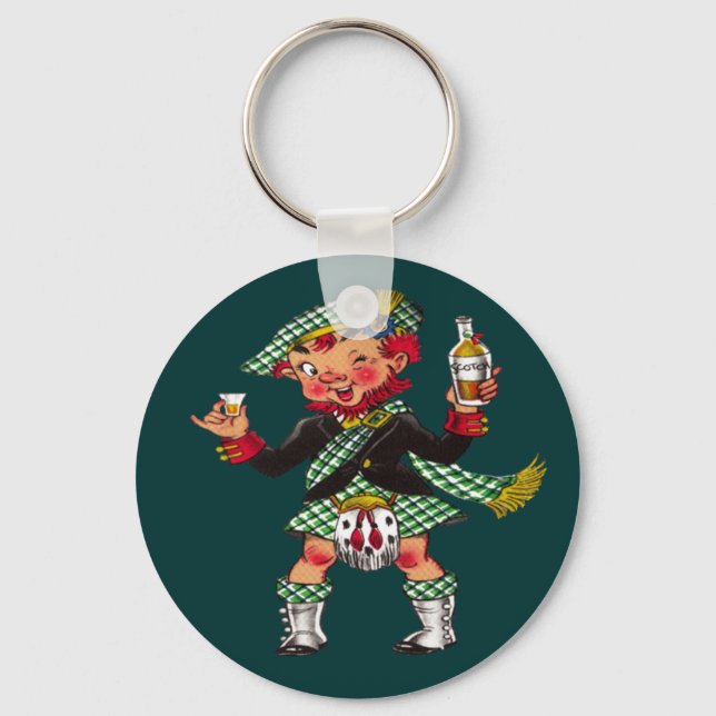 En Wee Bit O's Scotch Keychain Nyckelring (Framsida)