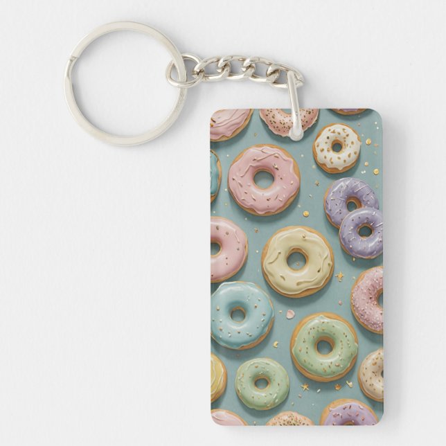 En Whimsisk Pastellglass Donut Dröm (Framsidan)