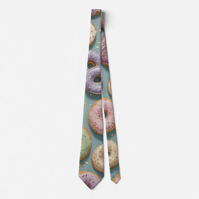 En Whimsisk Pastellglass Donut Dröm Slips (Framsida)