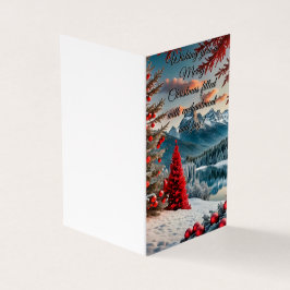 En Whimsisk Vintervonderland   Kort