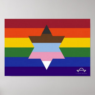 En Wider Bridge-Flagga Poster