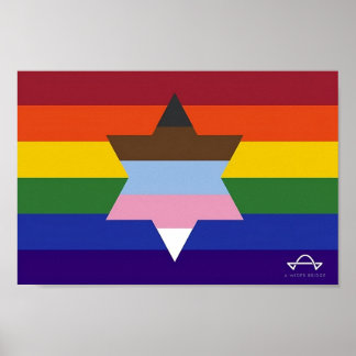 En Wider Bridge-Flagga Poster