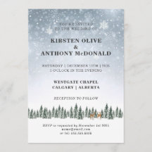 EN WINTER WONDERLAND| Bröllop