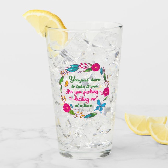 En Wise Woman Gång sa att jag är Outta här Glaskopp (Framsida Ice)