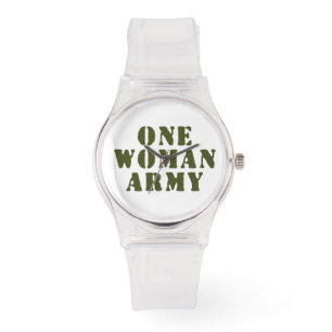 EN WOMAN ARMY ARMBANDSUR