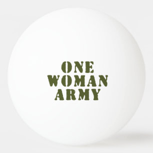 EN WOMAN ARMY PINGISBOLL