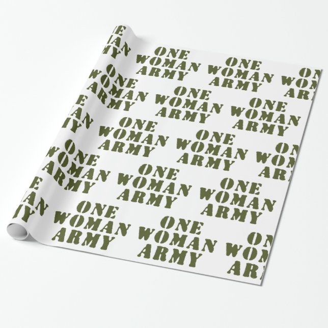 EN WOMAN ARMY PRESENTPAPPER (Utrullad)