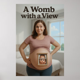 En Womb med en View - Modern Edition (Poster Skriv Poster