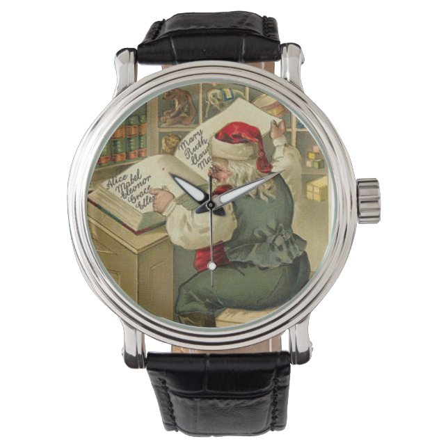 En workshop för God jul Santa's Armbandsur (Framsida)