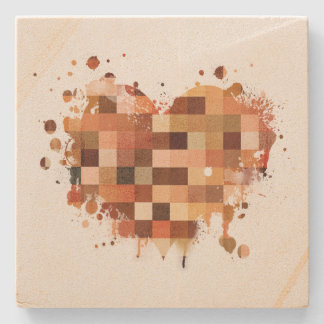 En World Heart-sten underlägg