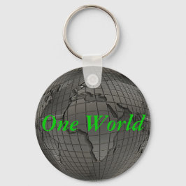 En World Keychain Nyckelring