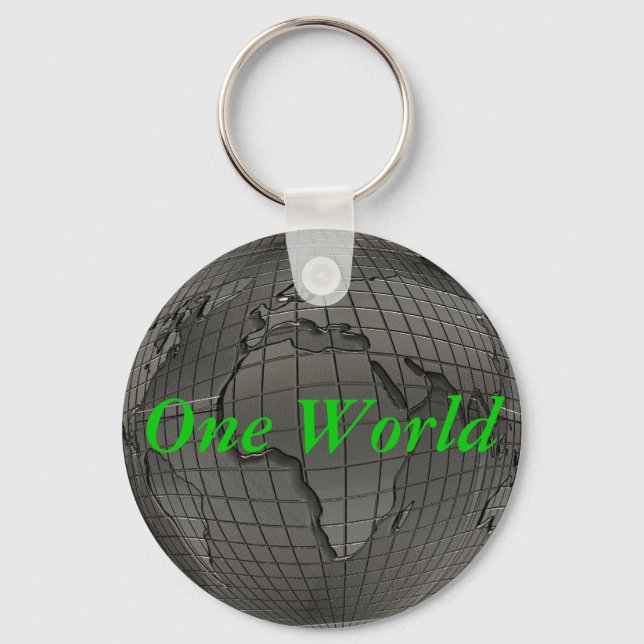 En World Keychain Nyckelring (Framsida)