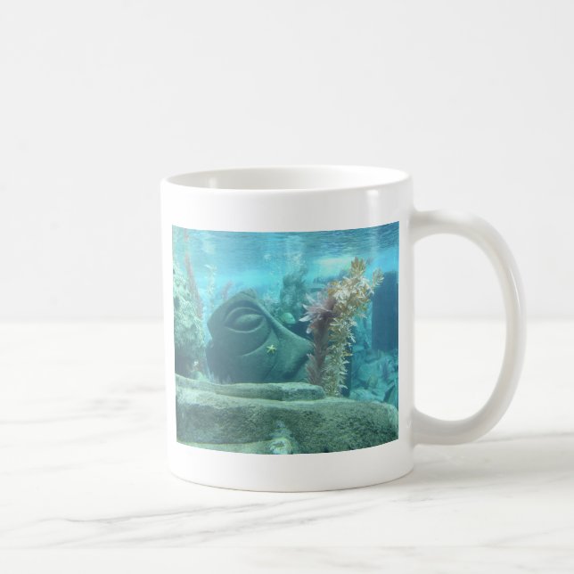 En World Underwater - Stenstatskonstruktion Kaffemugg (Höger)