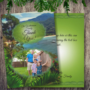 En Yelapa-familj Tack 0828-kort Kort