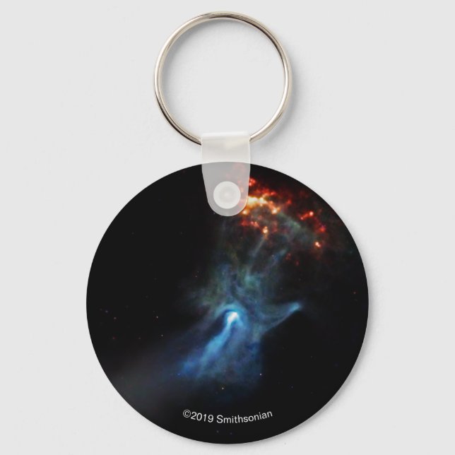 En Young Pulsar visar sitt händer Nyckelring (Framsida)