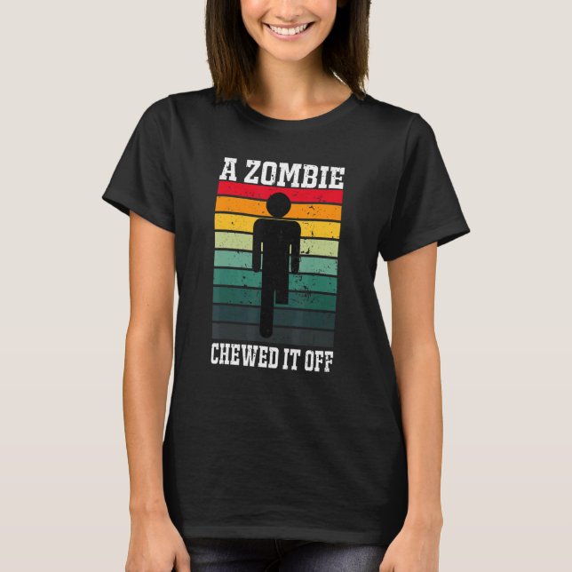 En Zombie tuggade av den T Shirt (Framsida)