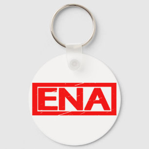 Ena Frimärke Nyckelring