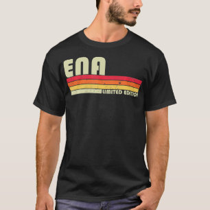 ENA Namn Personlig Retro Vintage 80-årsjubileum T Shirt