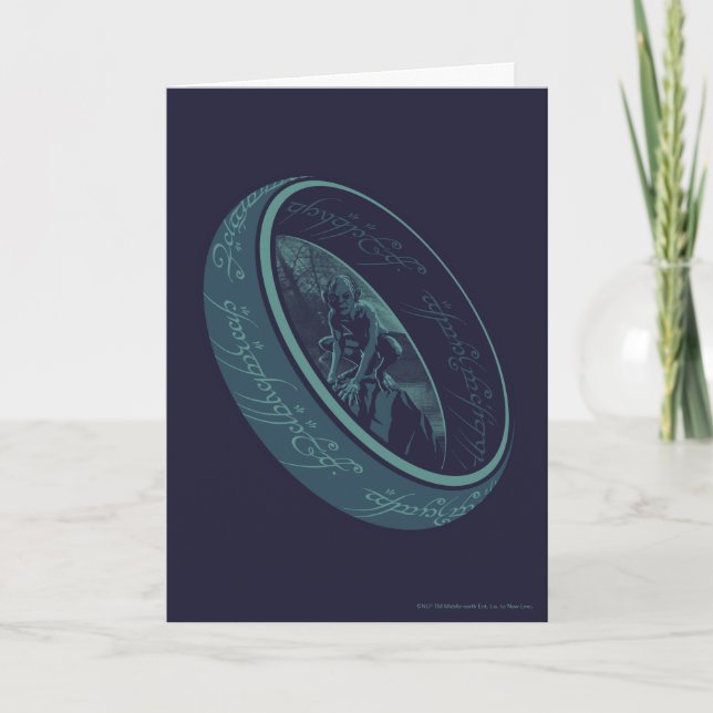 ENA RING™ GOLLUM™-grafik Kort (Framsida)