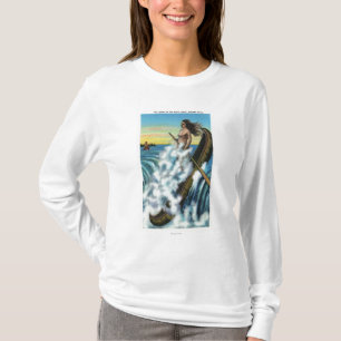 Enactment av legenden av vitkanoten t shirt
