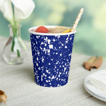 Enamelware splatter camping kopp