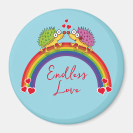 Enamorados de los erizos de Lindos. Erizo, Magnet