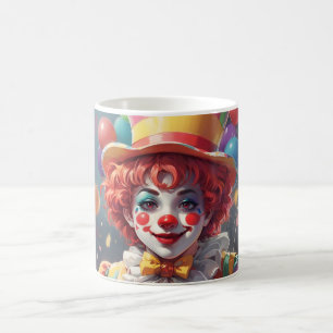 Enande Anpassningsbar Monogram Clown Mugg