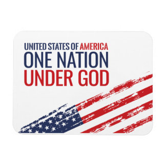 Enar Stater en nation under Guds underskrift Magnet