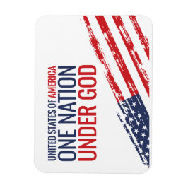 Enar Stater en nation under Guds underskrift Magnet