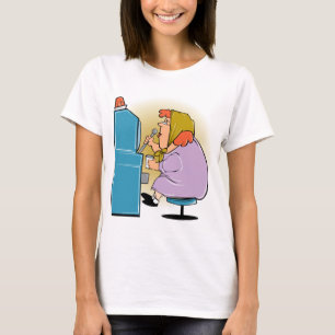 Enarmad banditspringor - lek som ska segras tee shirt