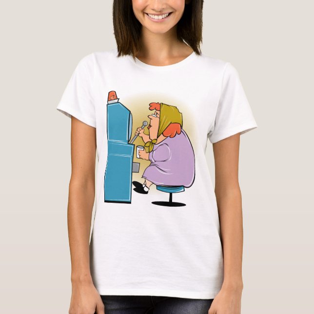 Enarmad banditspringor - lek som ska segras tee shirt (Framsida)