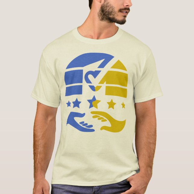 Enas och Lysa: En Samarbetsvision T Shirt (Framsida)