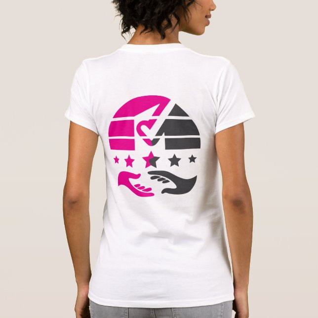 Enas och Lysa: En Samarbetsvision T Shirt (Baksida)