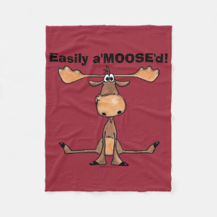 Enasily A'Moose’d Fleecefilt