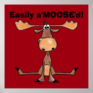 Enasily A'Moose’d Poster