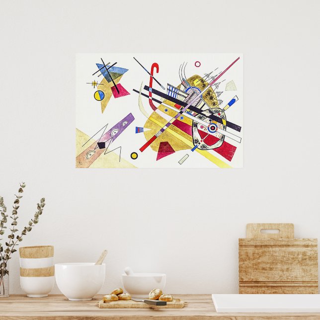 Enastående abstraktion - Kandinsky Poster (Kök)
