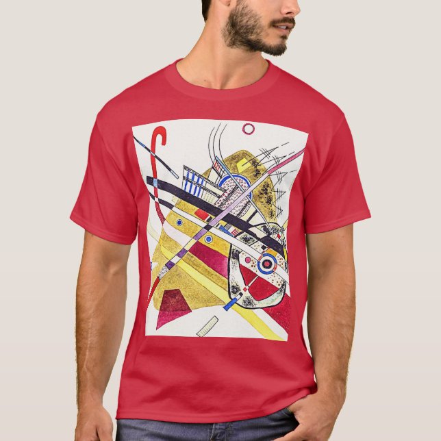 Enastående abstraktion - Kandinsky T Shirt (Framsida)
