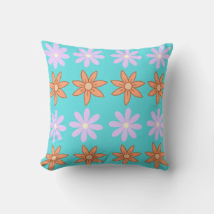 Enastående Blommigt Design Mönster för Kreativets Kudde