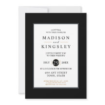 Enastående Edgy svartvit, minimalistisk Elegant me