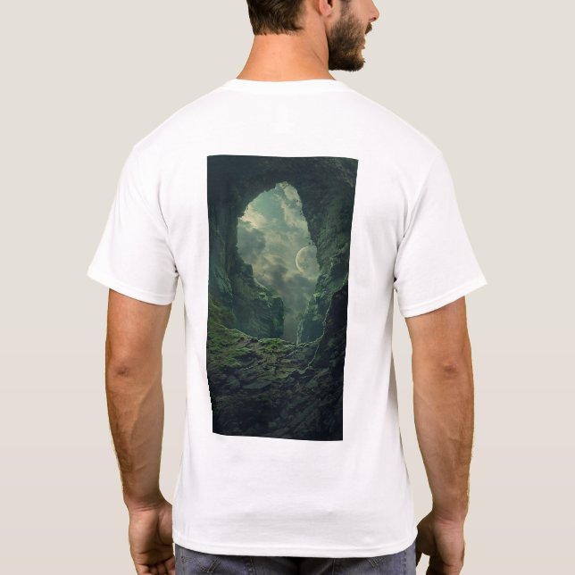 Enastående fox Illustration T-Shirt - Jordbeständi (Baksida)