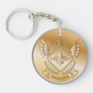 Enastående guld silver utmärkelse Personlig NAMN