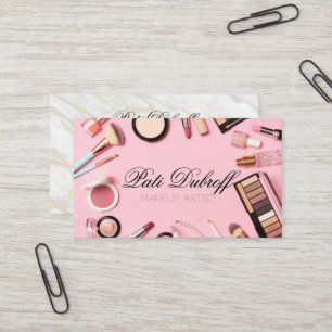 Enastående makeup-artist - gör ett bestående intry visitkort