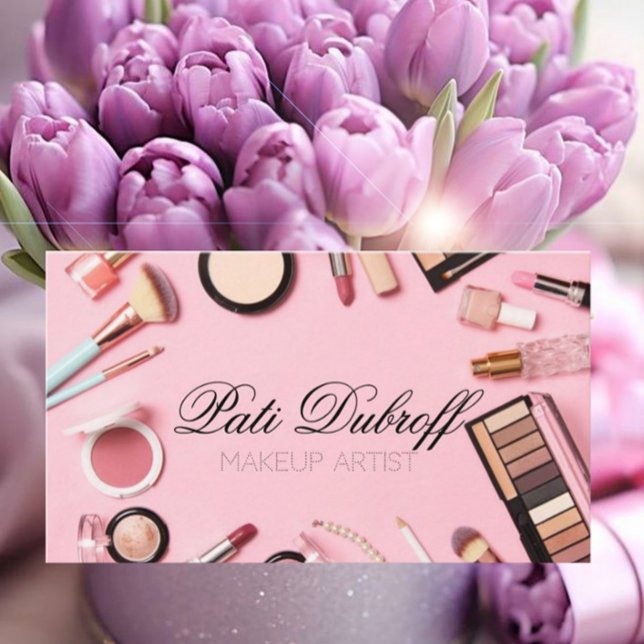 Enastående makeup-artist - gör ett bestående intry visitkort (Skapare uppladdad)