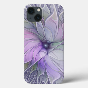 Enastående, modern Abstrakt Fractal Art Flower