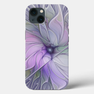 Enastående, modern Abstrakt Fractal Art Flower