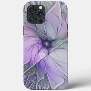 Enastående, modern Abstrakt Fractal Art Flower